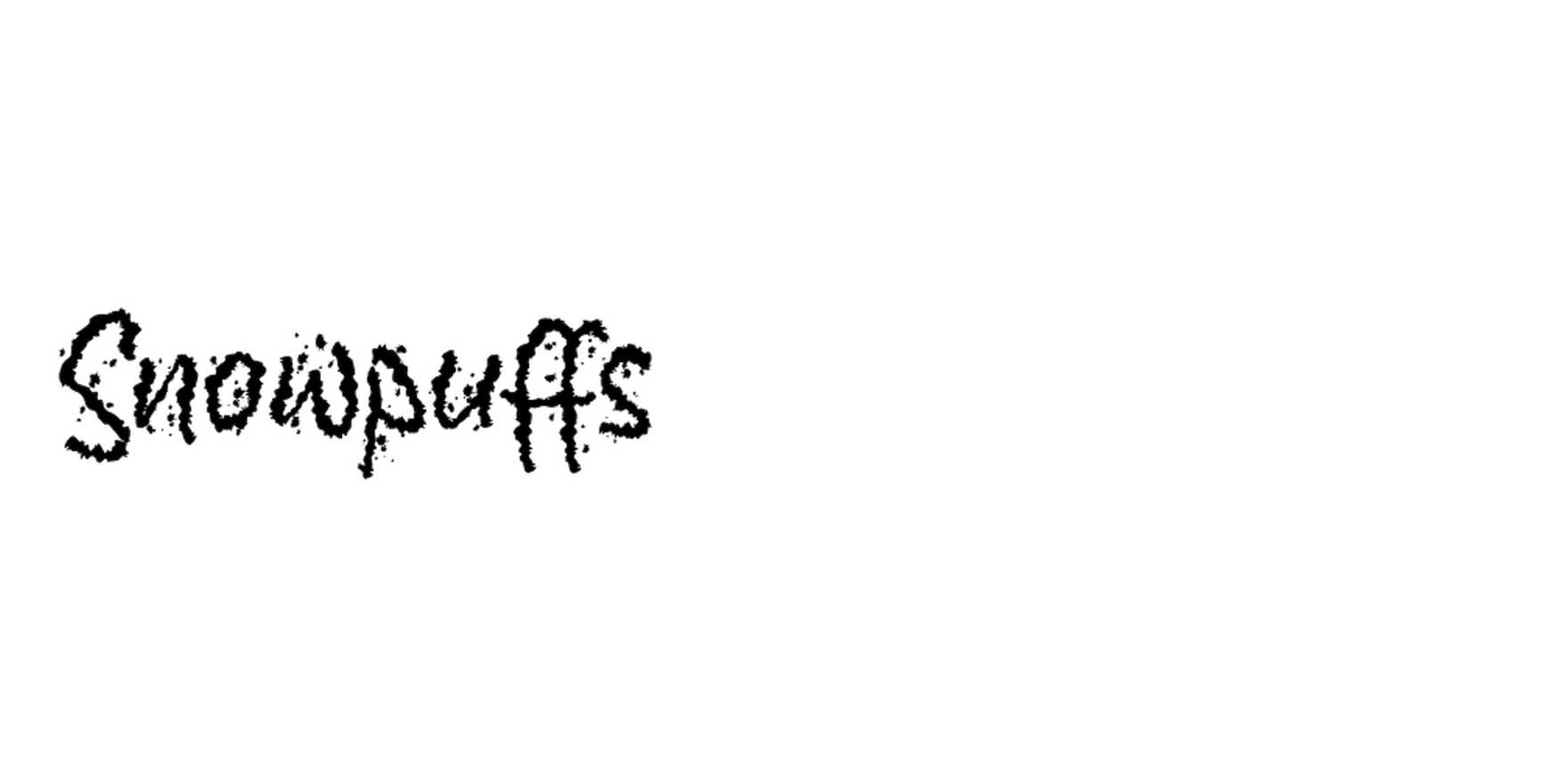 Snowpuffs in use - Fonts In Use
