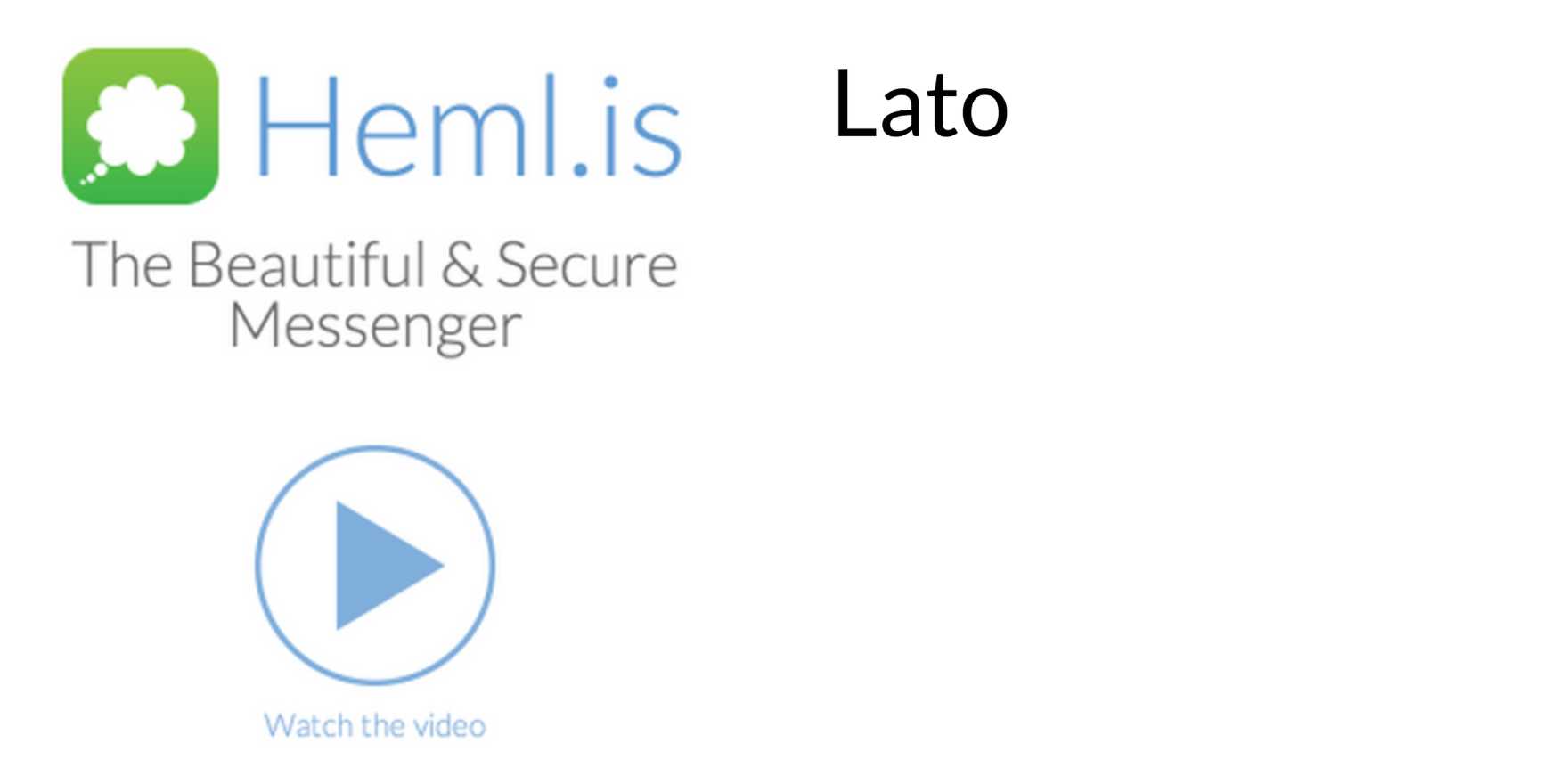 Heml.is - Fonts In Use