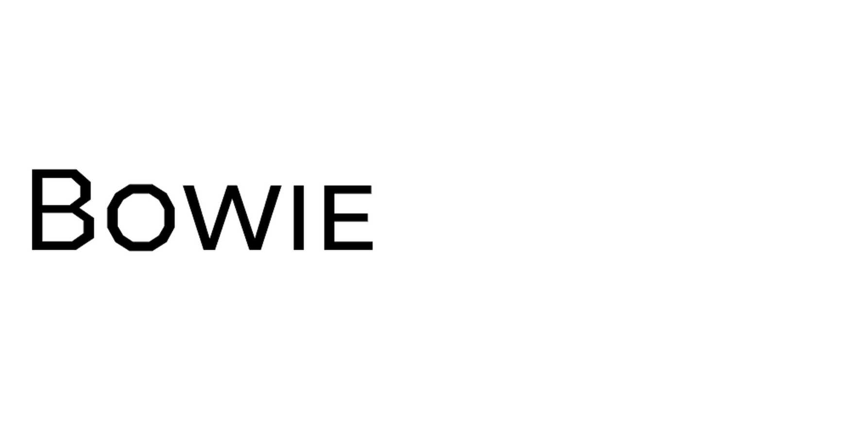 Bowie in use - Fonts In Use