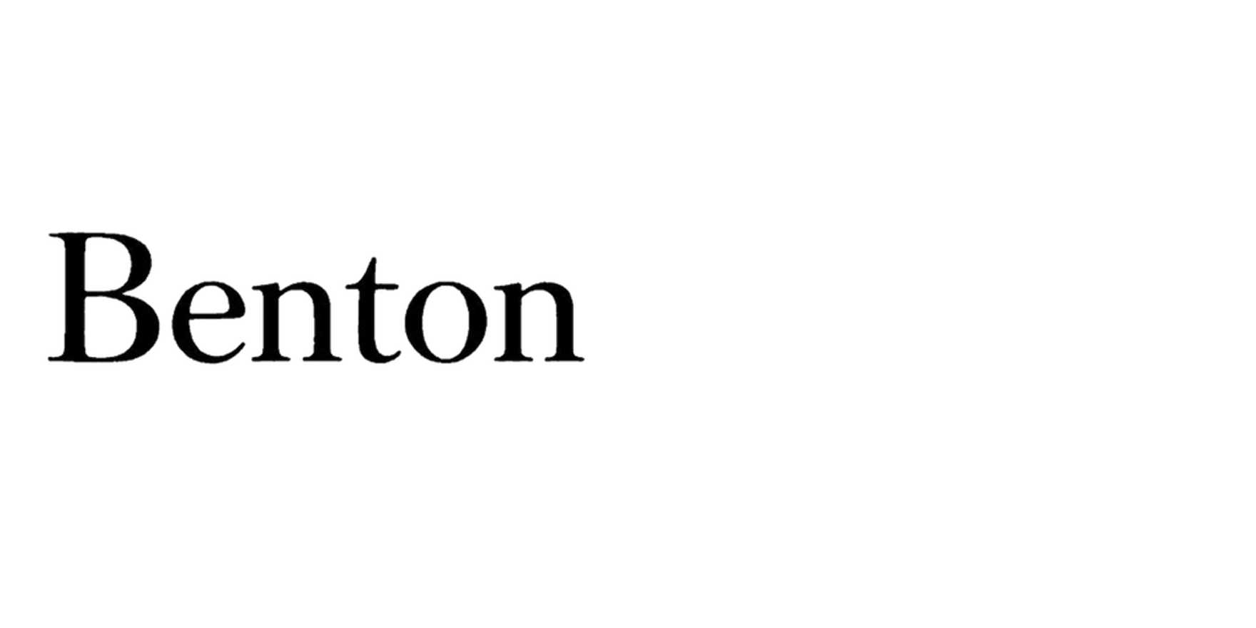 Benton in use - Fonts In Use