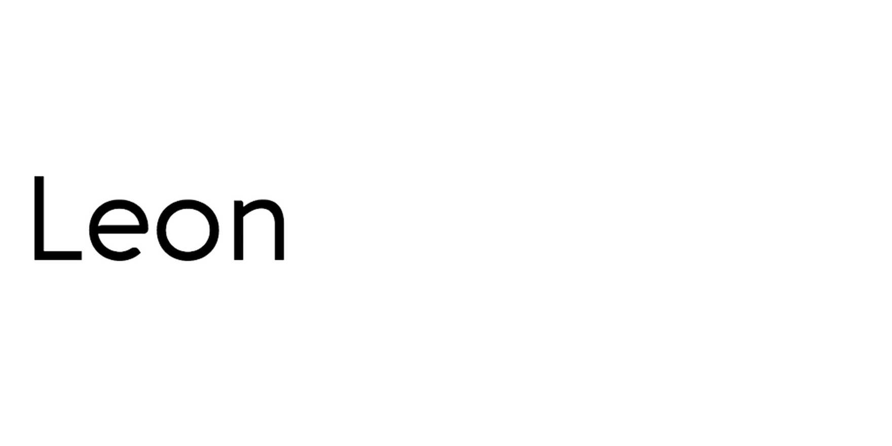 Leon in use - Fonts In Use