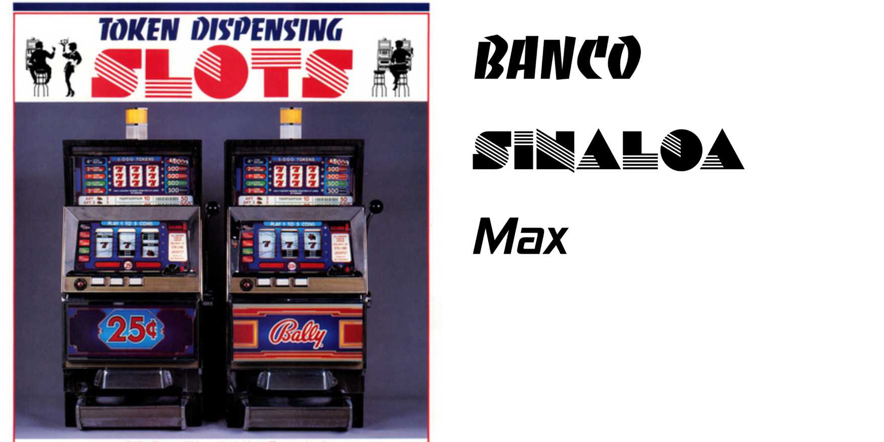 Eastern Gaming Tech slot machine ads - Fonts In Use
