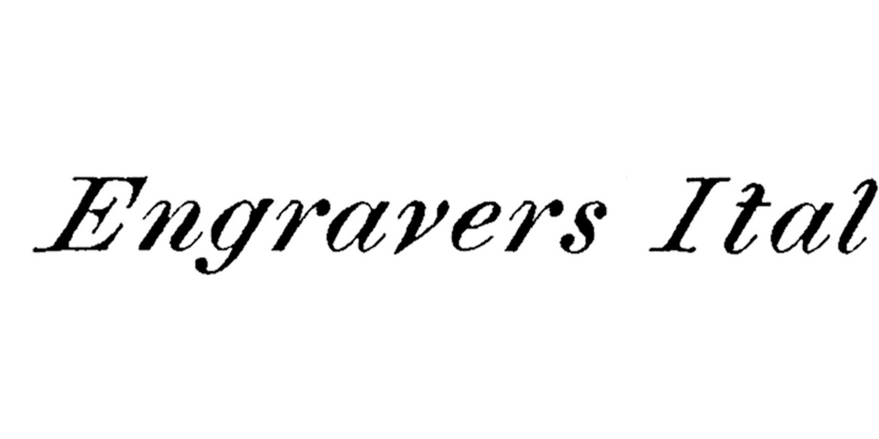 Engravers Italic in use - Fonts In Use