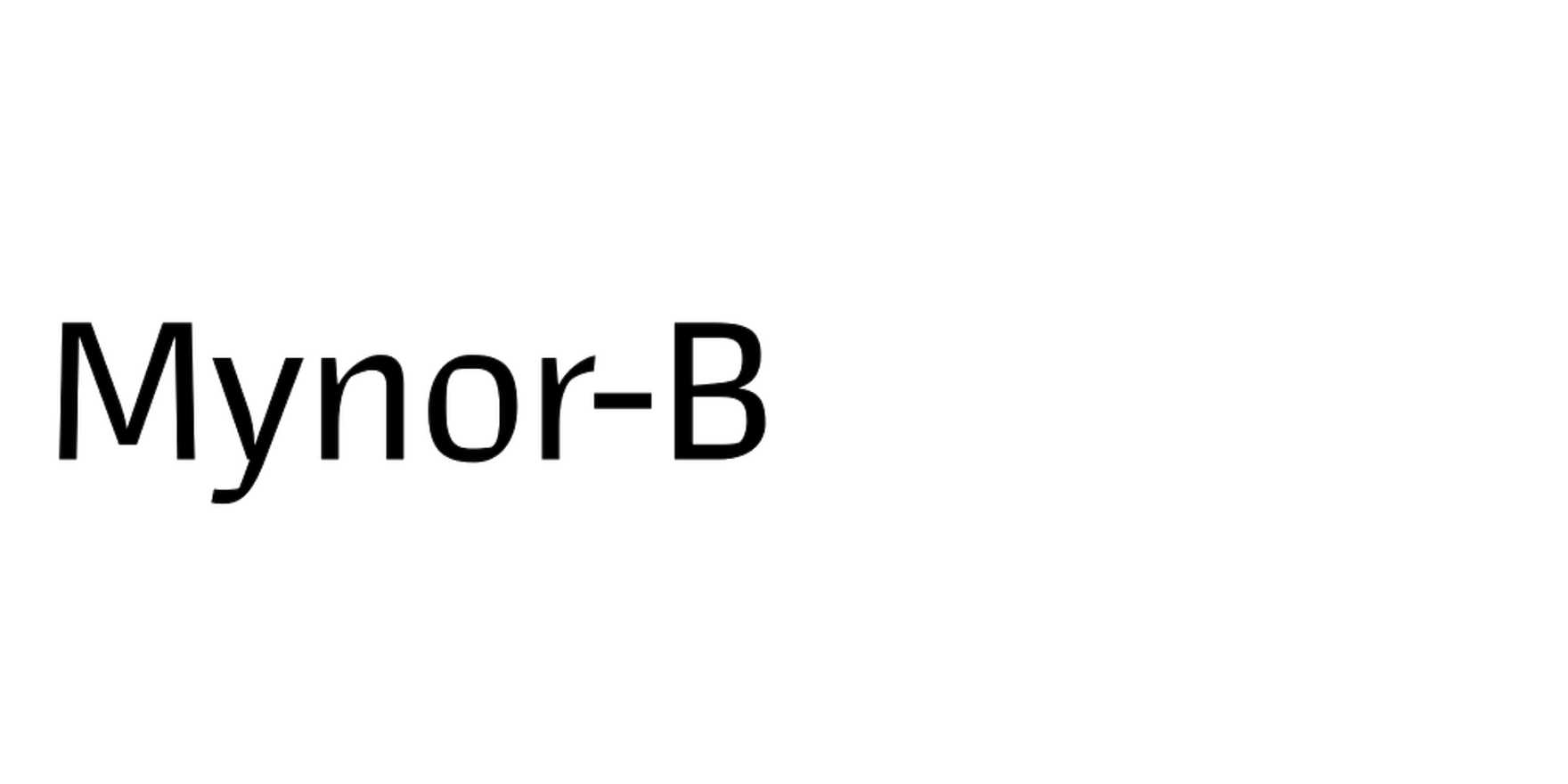 Mynor-B in use - Fonts In Use