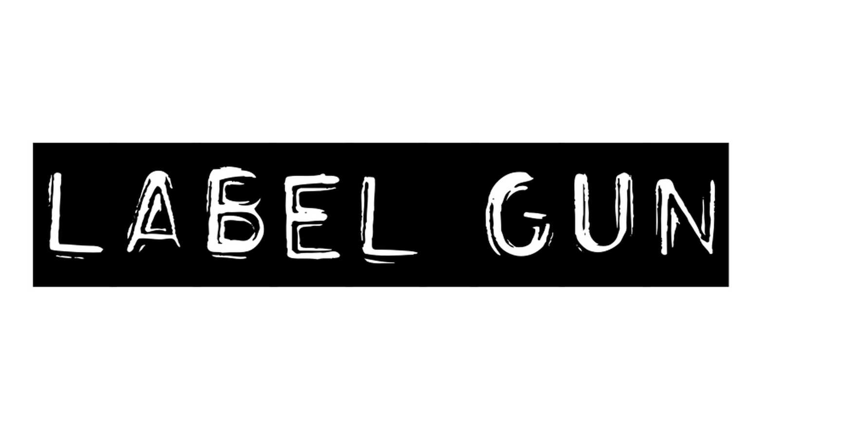 Label Gun in use - Fonts In Use