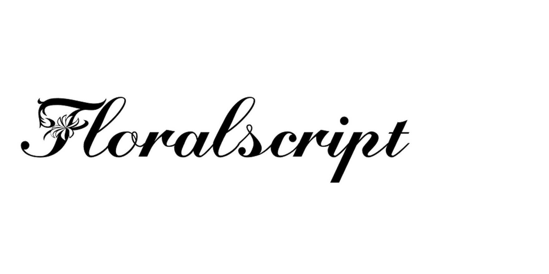 Floralscript in use - Fonts In Use