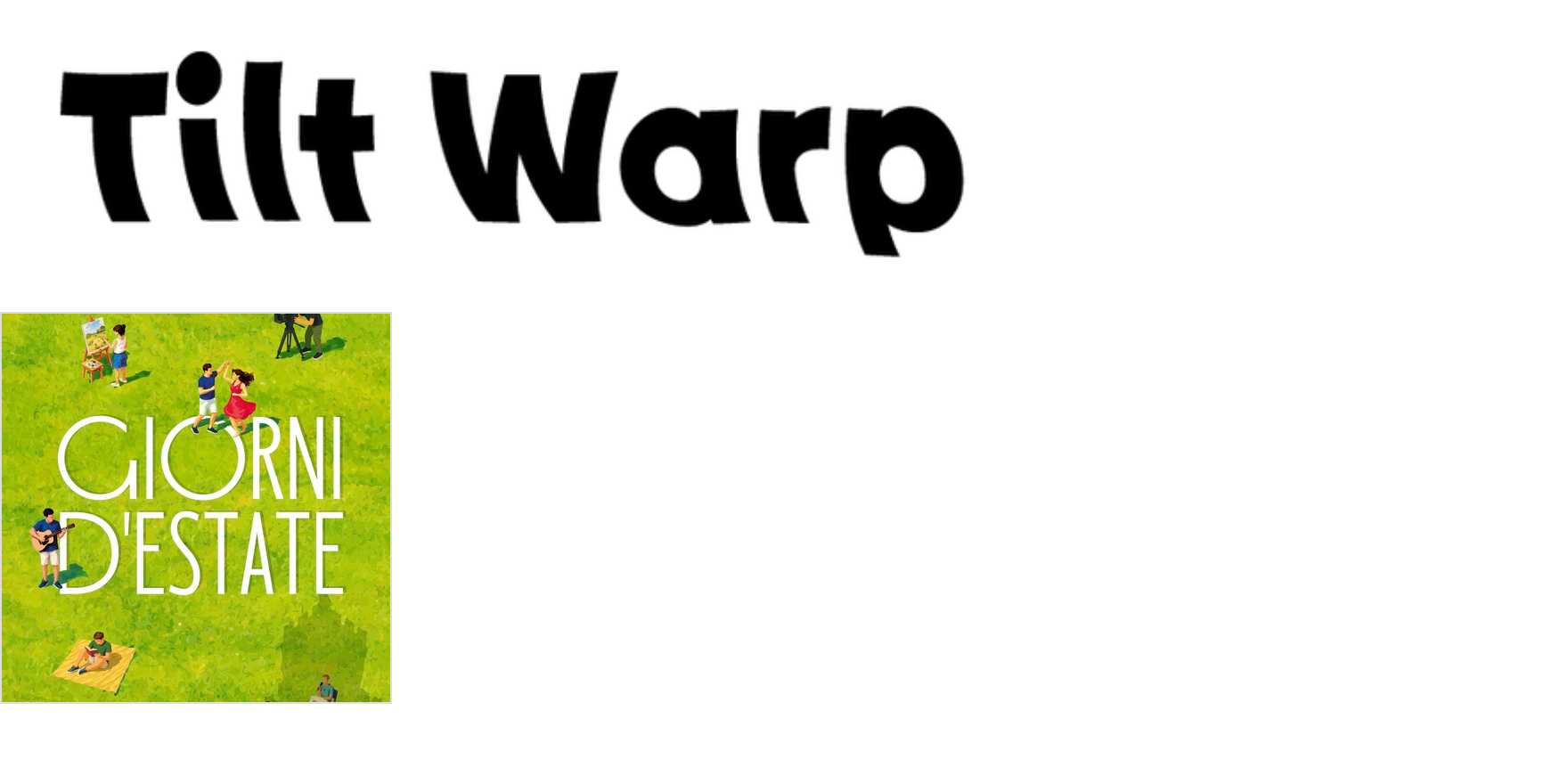 Tilt Warp in use - Fonts In Use