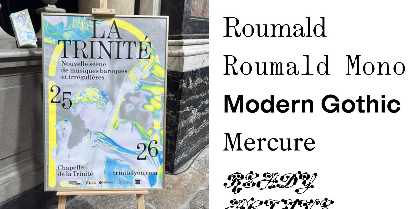 La Trinité, 25/26 season - Fonts In Use