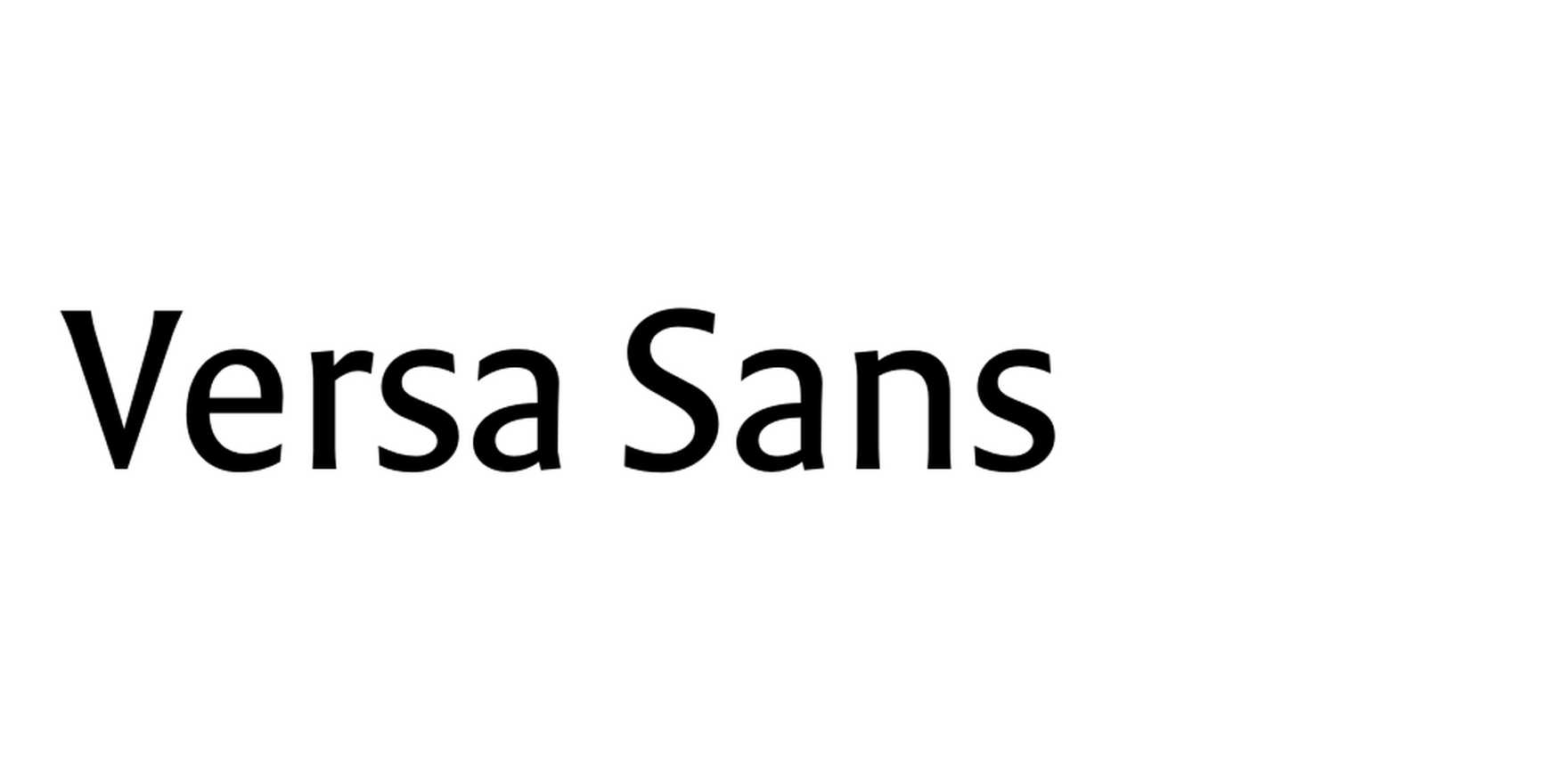 Versa Sans in use - Fonts In Use