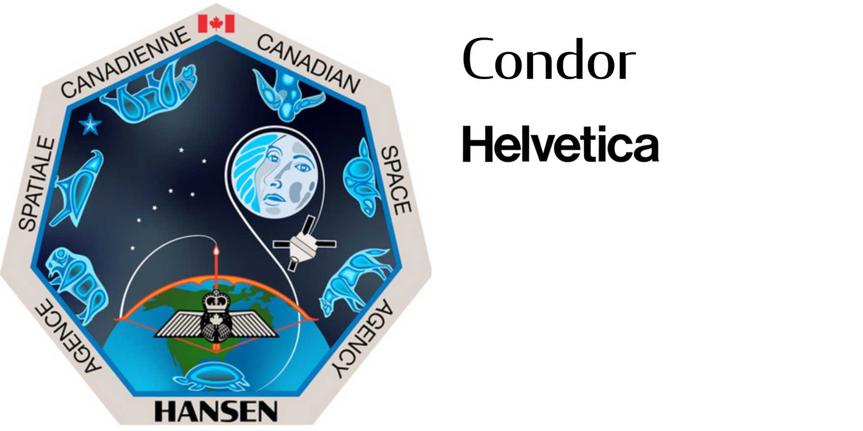 Jeremy Hansen Artemis II mission patch