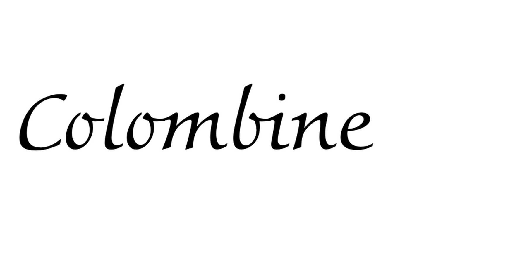 Colombine in use - Fonts In Use