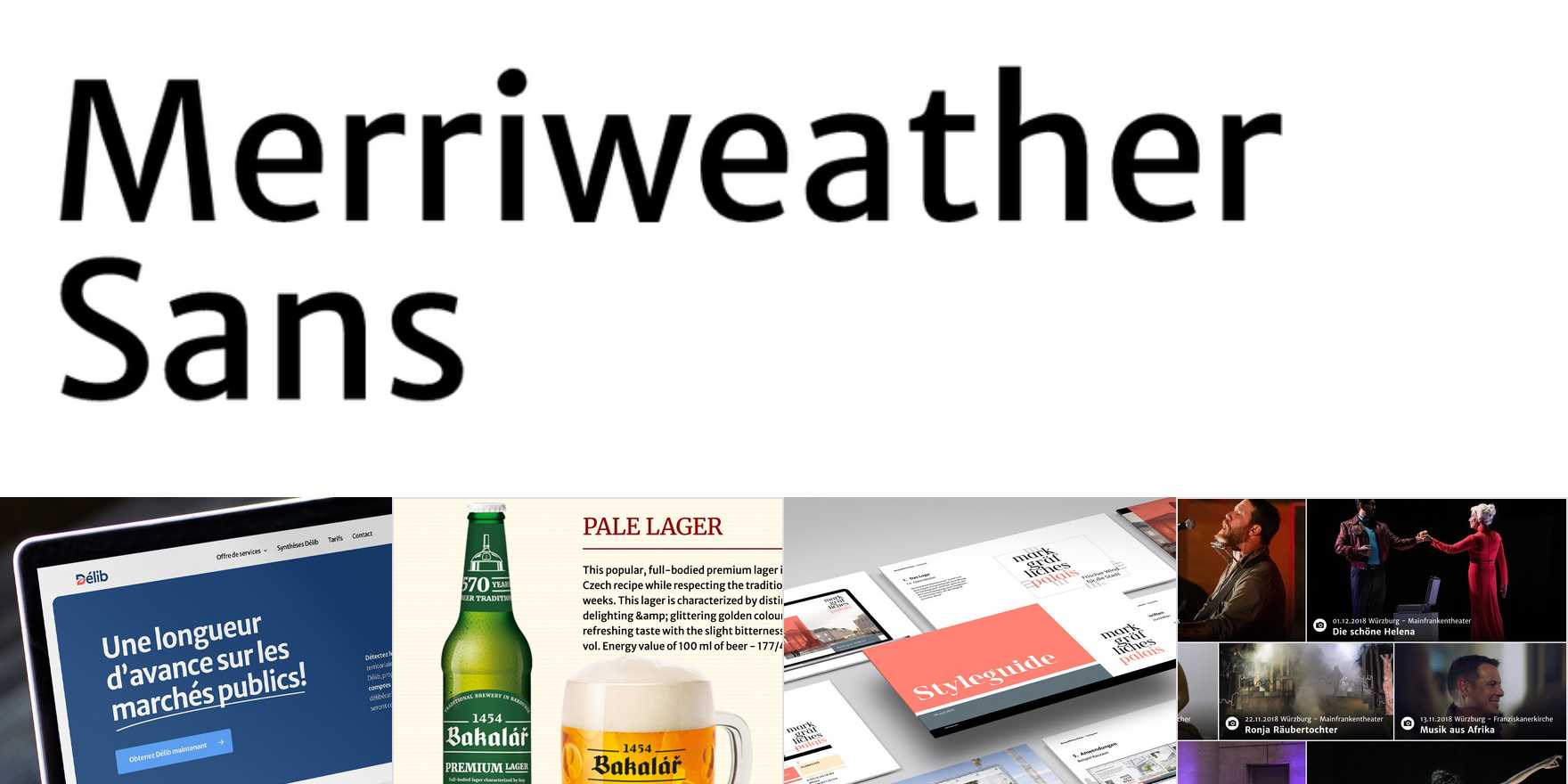 Merriweather Sans in use - Fonts In Use