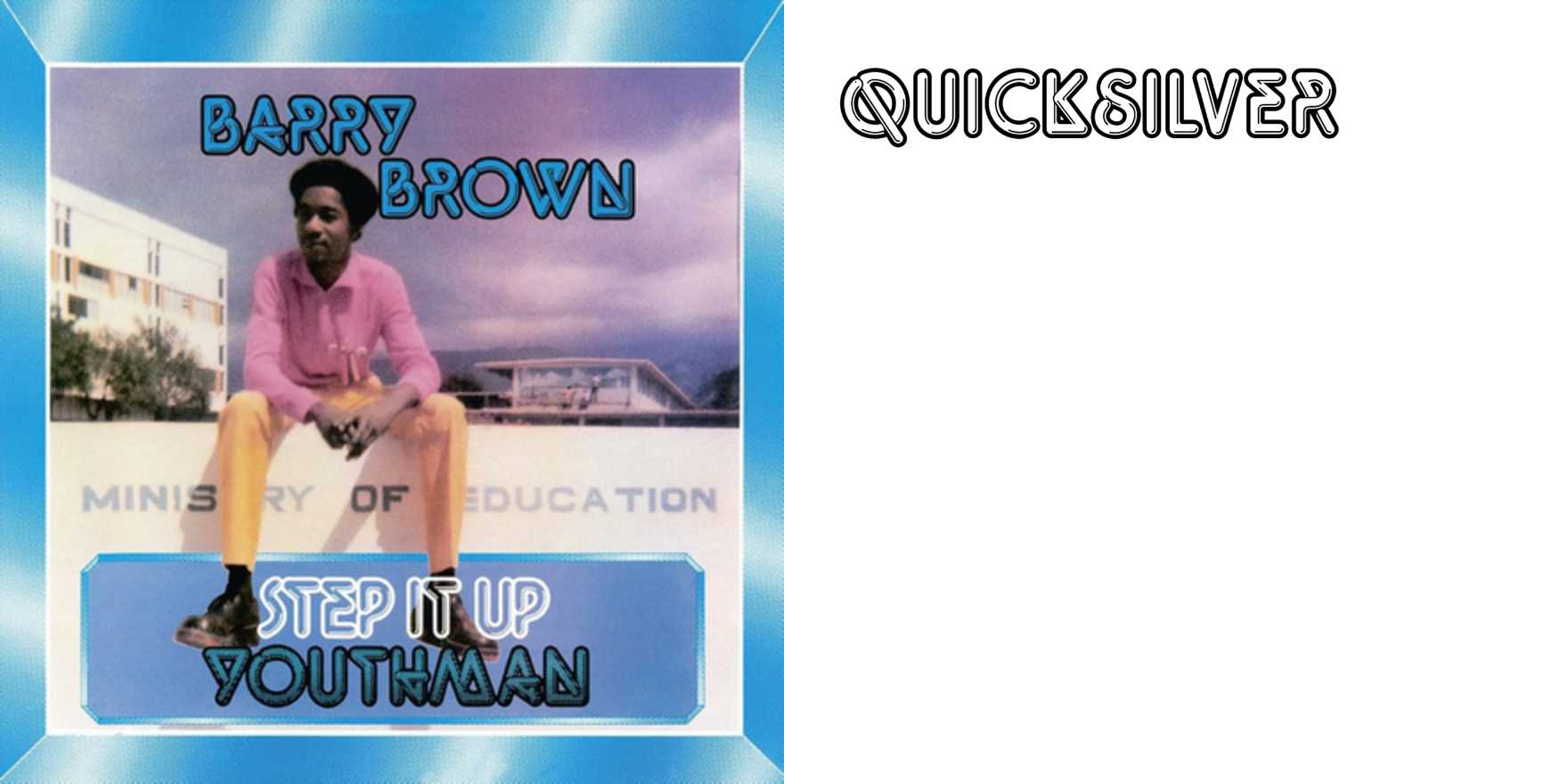 Barry Brown – Step It Up Youthman album art - Fonts In Use