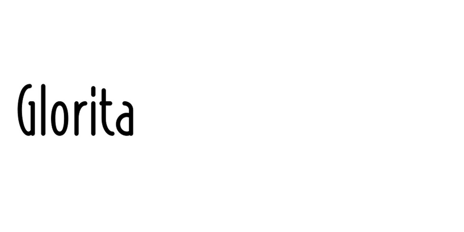 Glorita in use - Fonts In Use