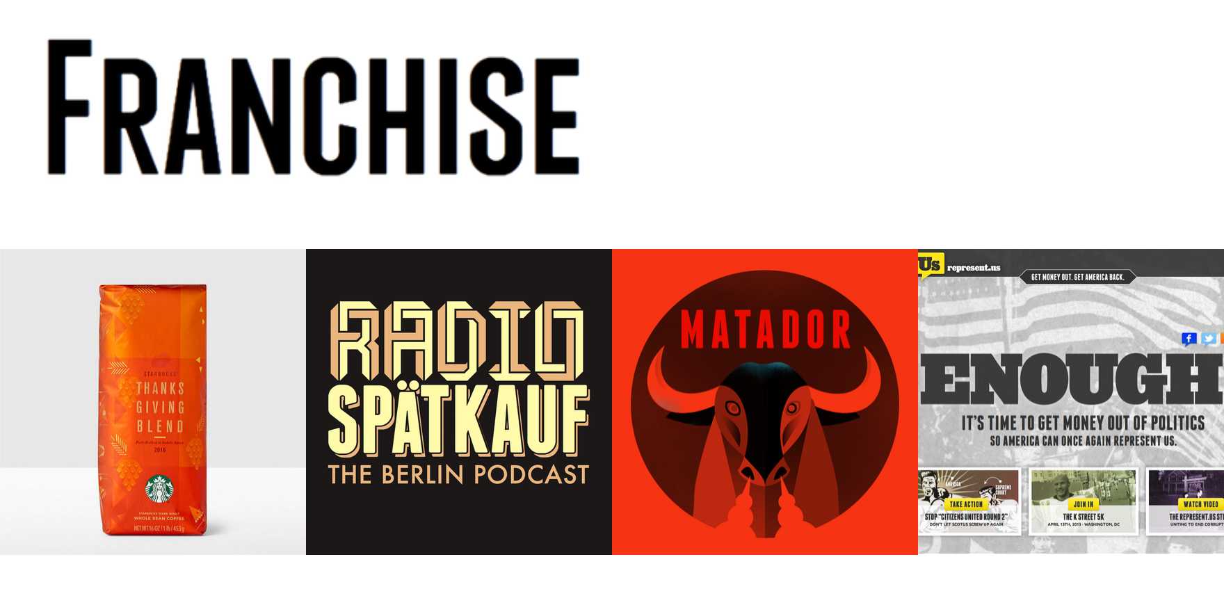 Franchise in use - Fonts In Use