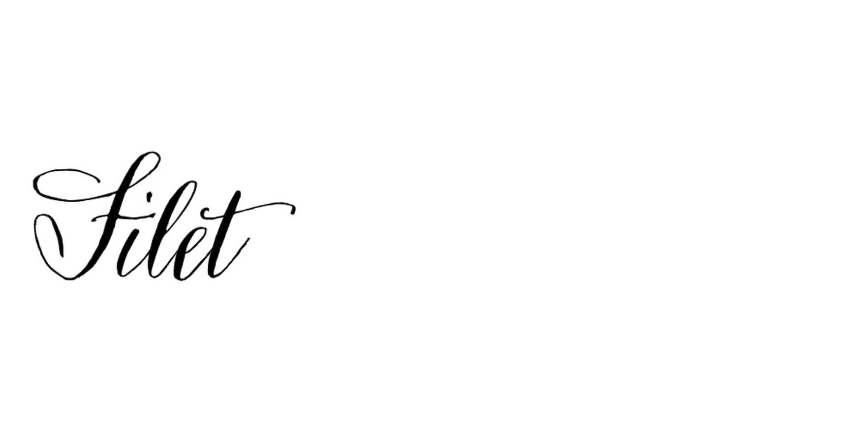 Filet in use - Fonts In Use