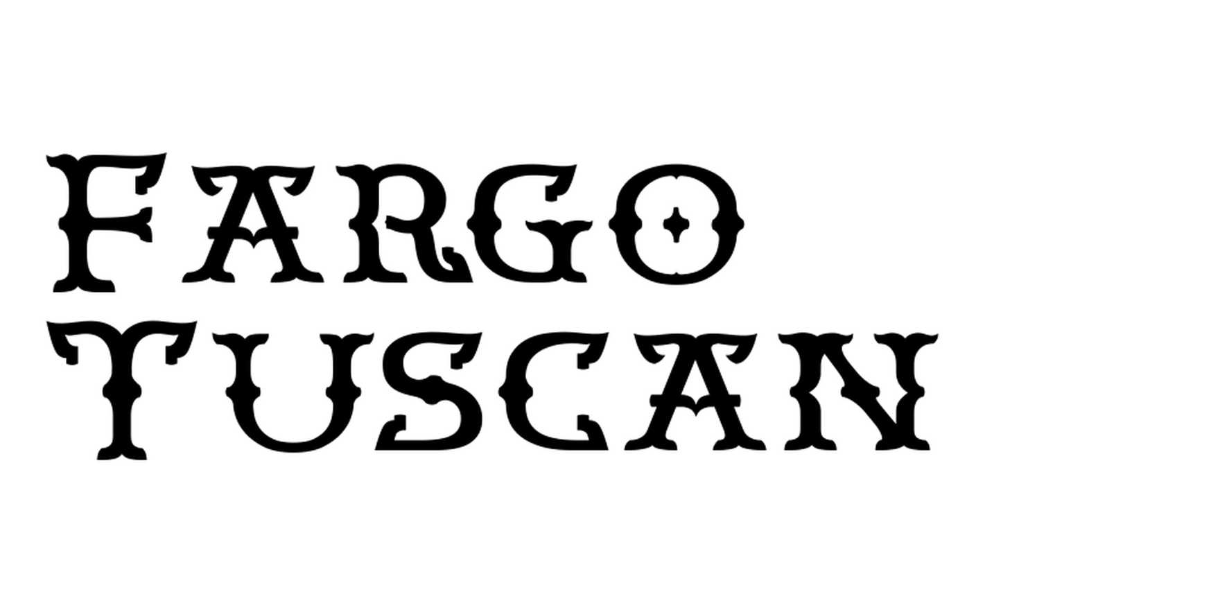 Fargo Tuscan in use - Fonts In Use
