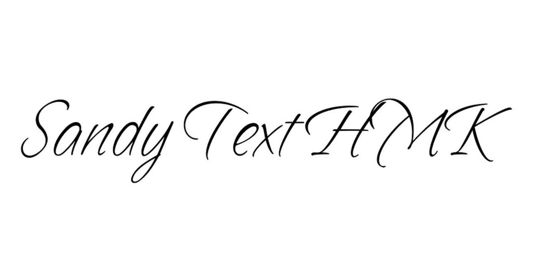 Sandy Text HMK in use - Fonts In Use