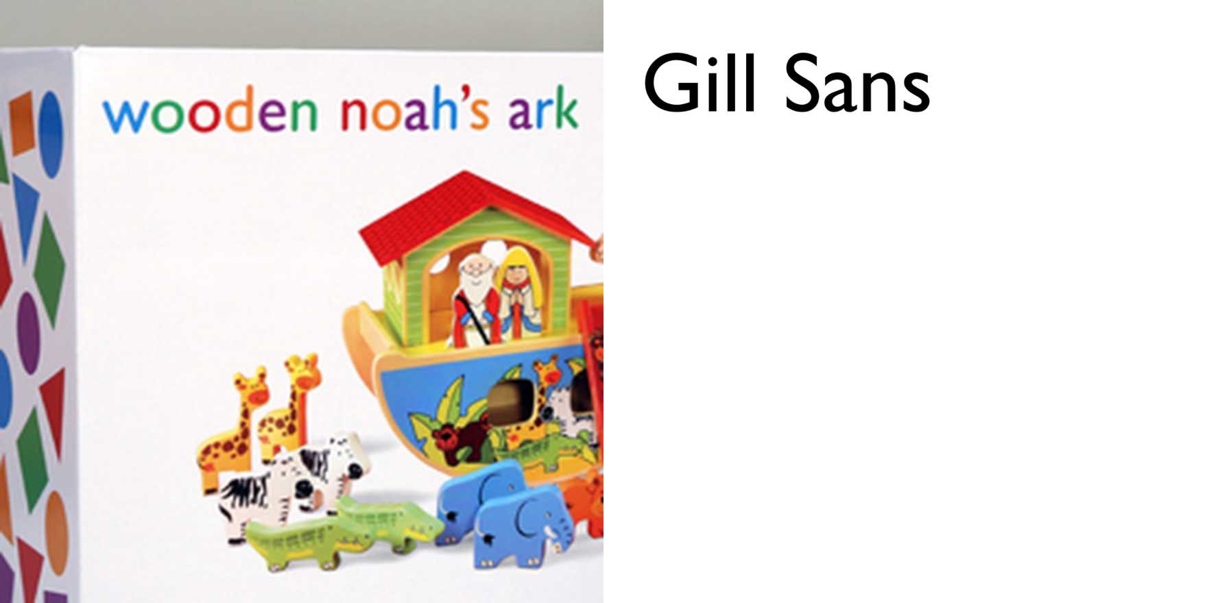 John Lewis Toys Fonts In Use