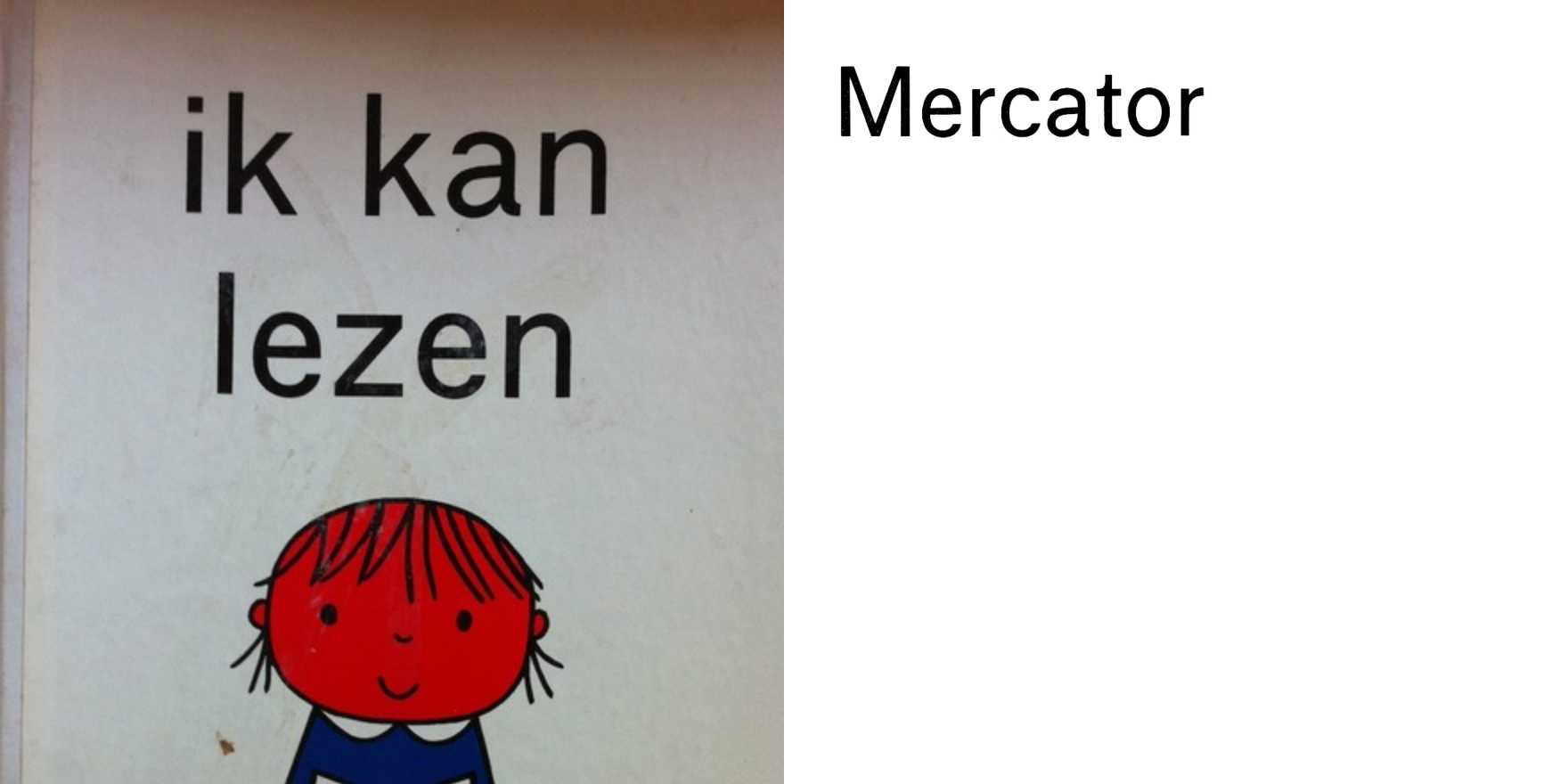 Ik kan lezen by Dick Bruna - Fonts In Use, image size:1760x880