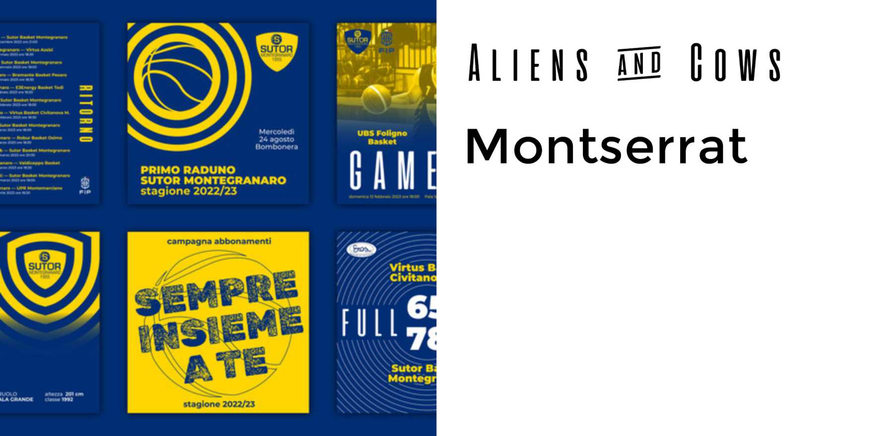 Sutor Basket 2022/23 - Fonts In Use