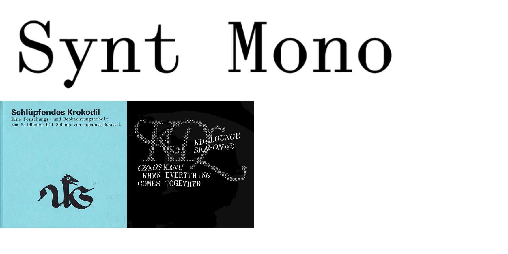 ABC Synt Mono in use - Fonts In Use