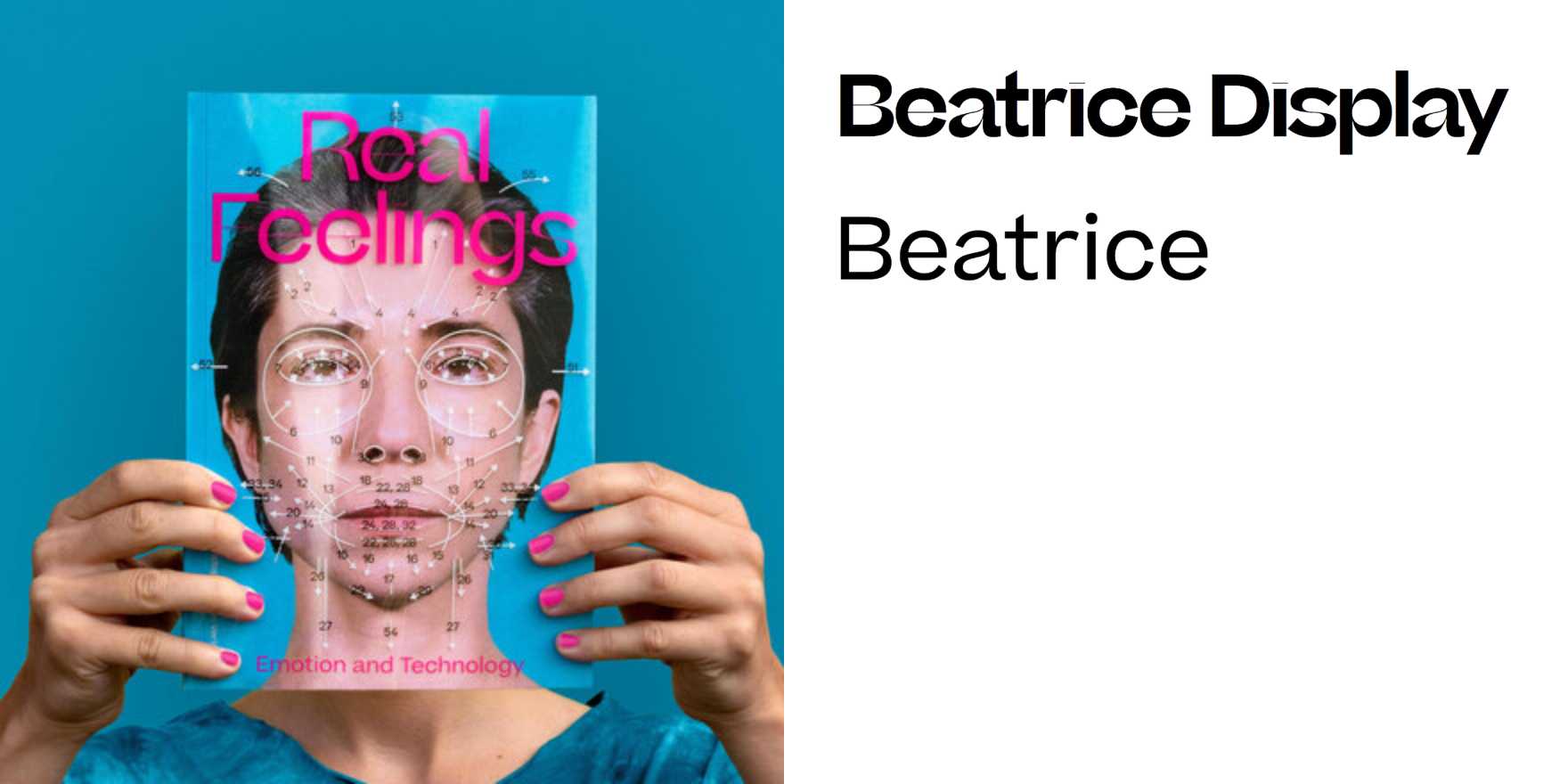 Real Feelings catalog - Fonts In Use