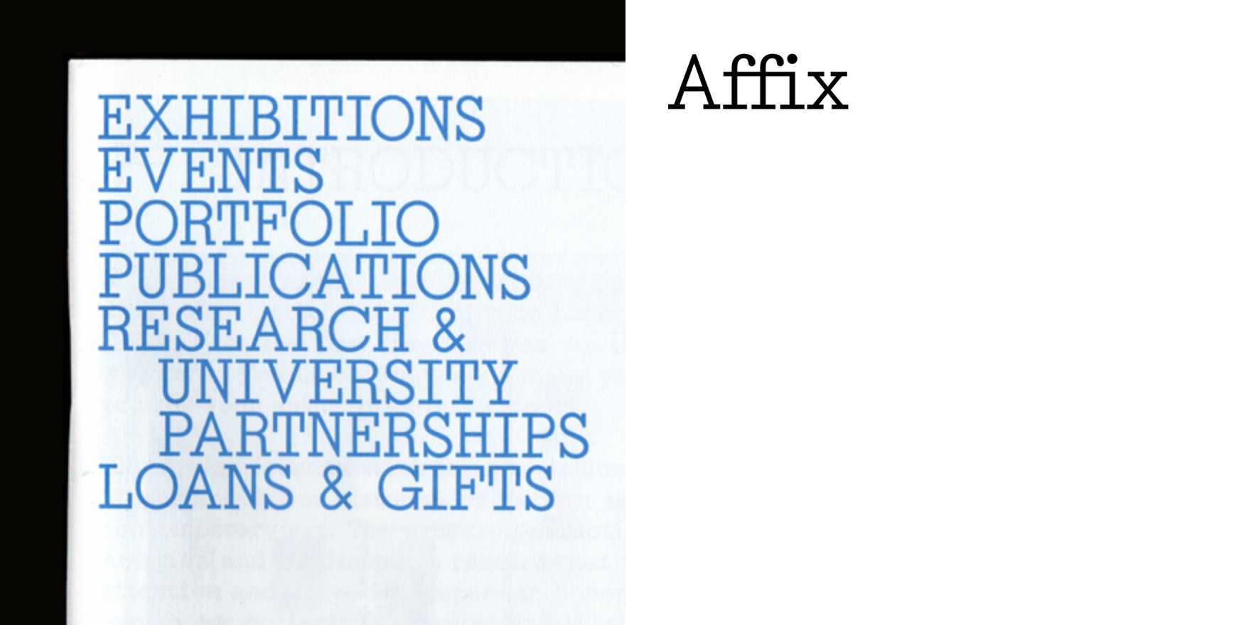 Institute for Studies on Latin American Art (ISLAA) - Fonts In Use