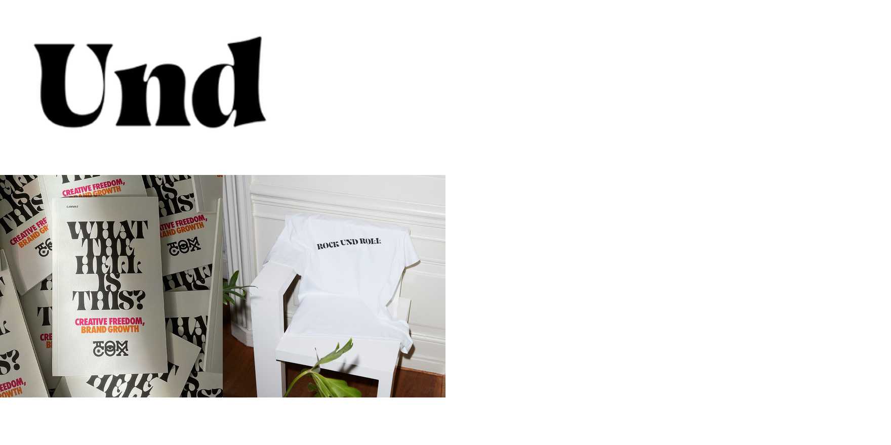 Und in use - Fonts In Use