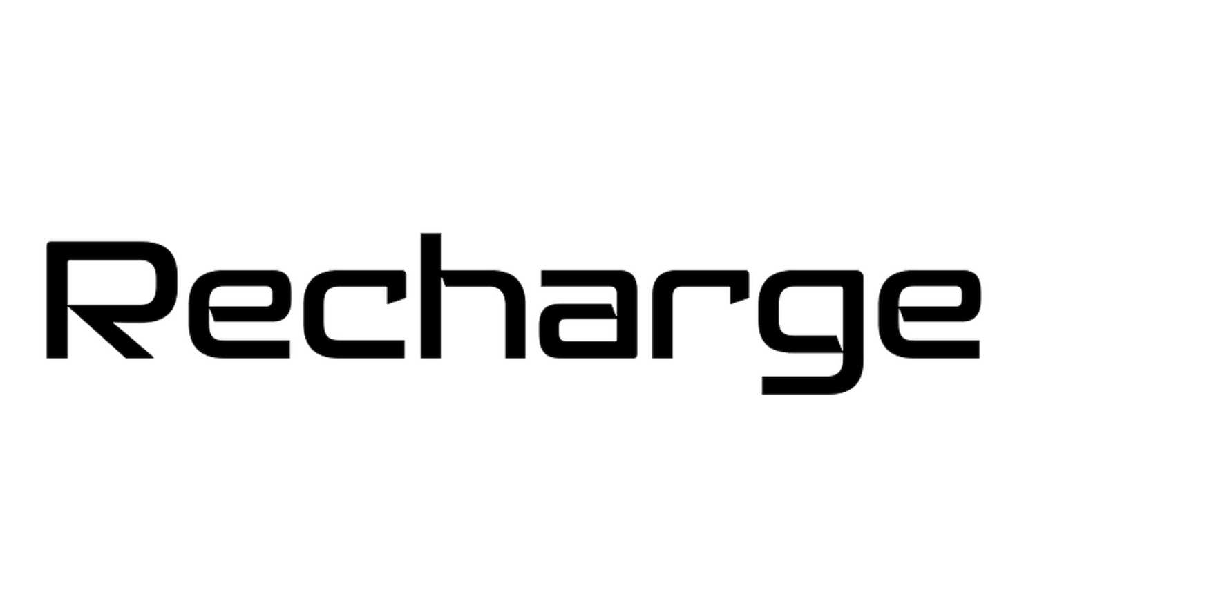 Recharge in use - Fonts In Use