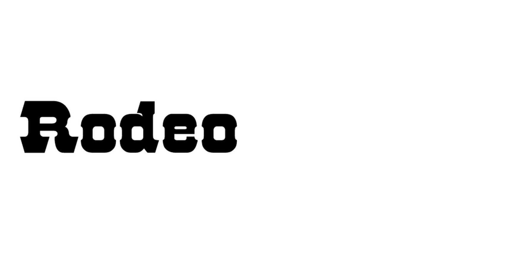Rodeo in use - Fonts In Use