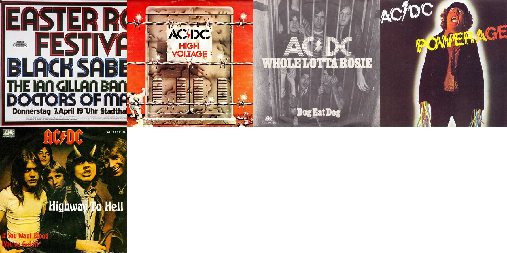 AC/DC - Fonts In Use