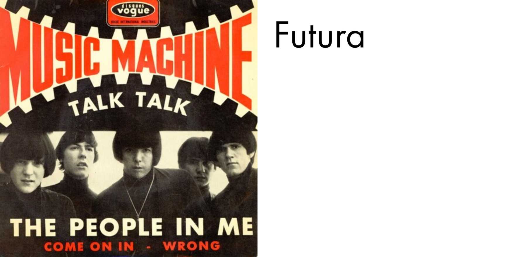 Talk Talk by Music Machine - Fonts In Use