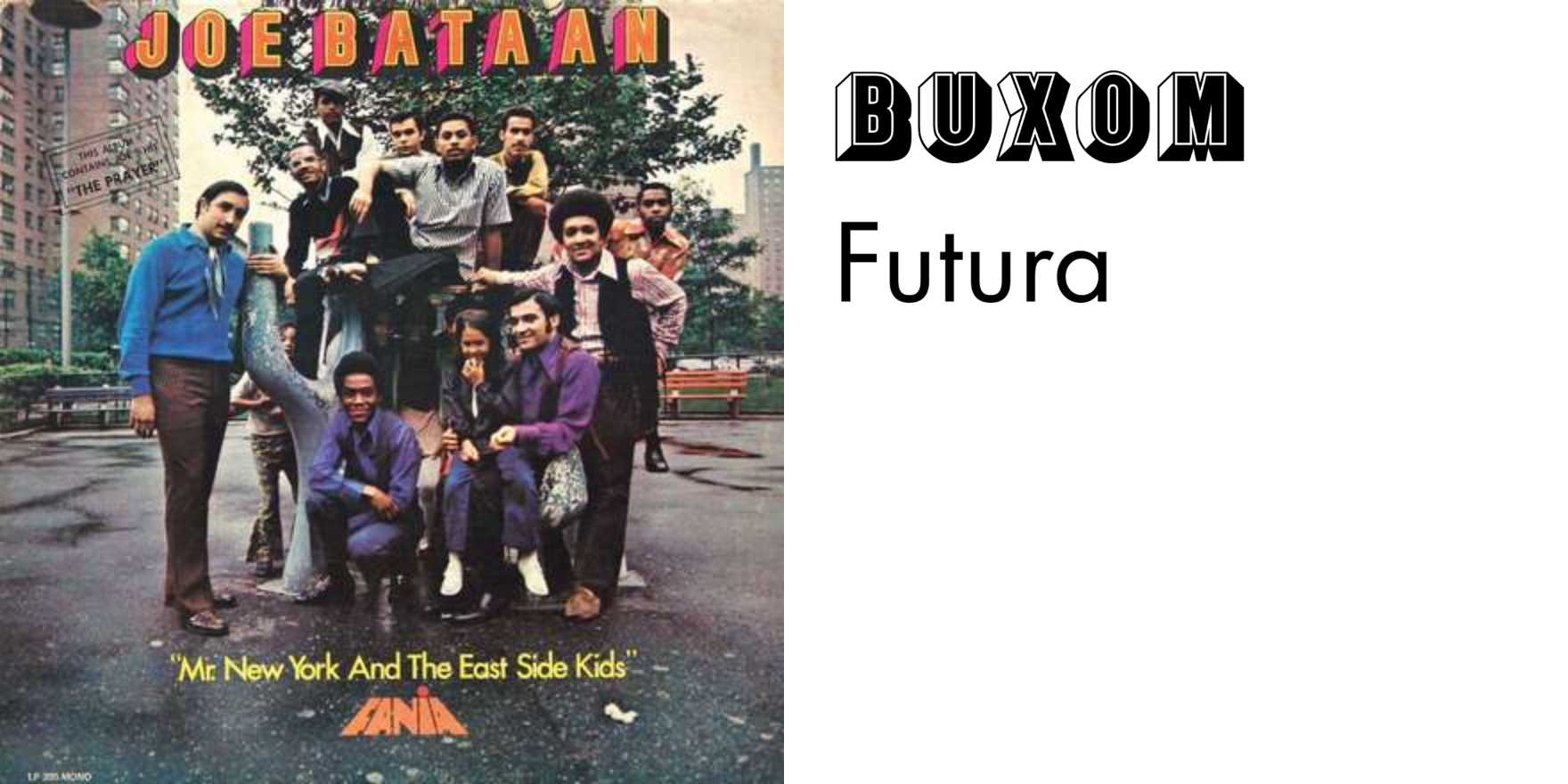 Joe Bataan – “Mr. New York And The East Side Kids” album art