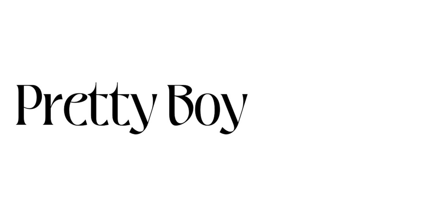 Pretty Boy in use - Fonts In Use