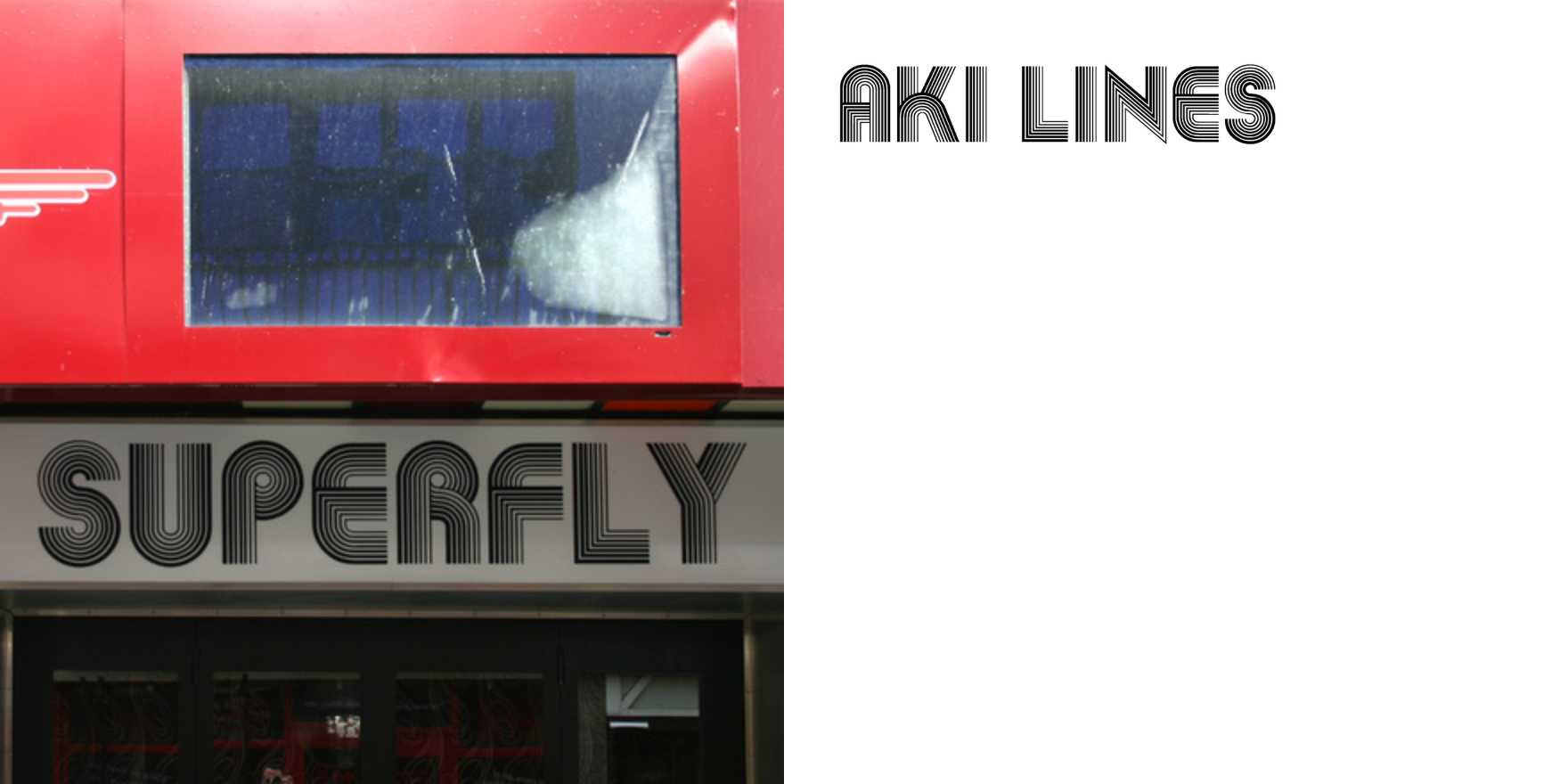 Superfly - Fonts In Use
