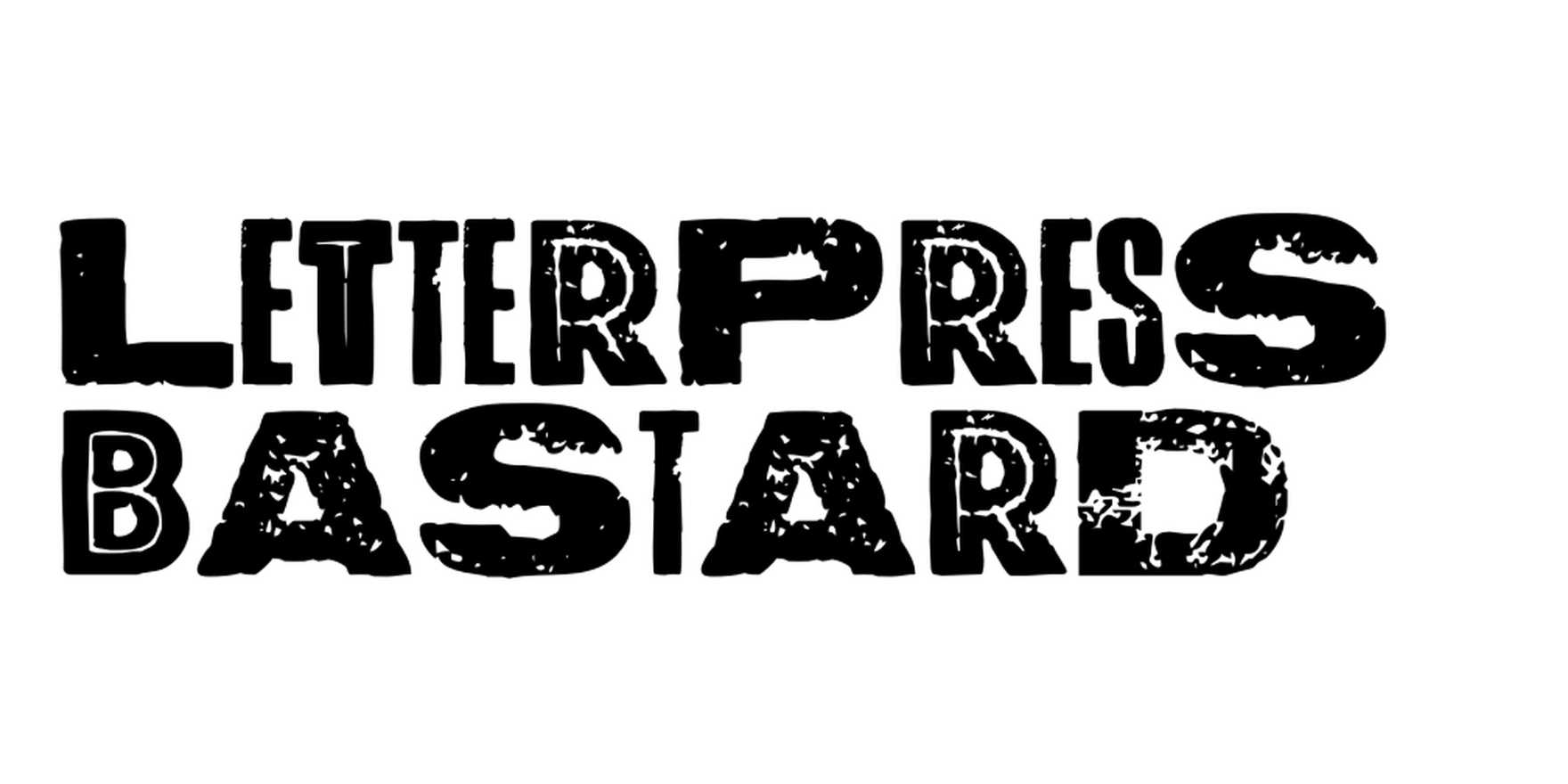 Letterpress Bastard in use - Fonts In Use