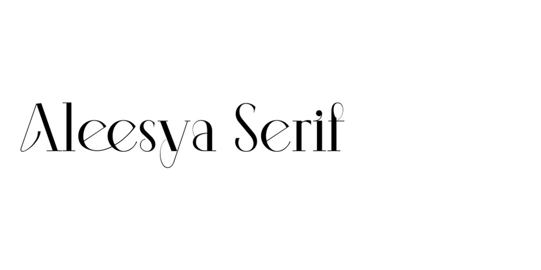 Aleesya Serif in use - Fonts In Use