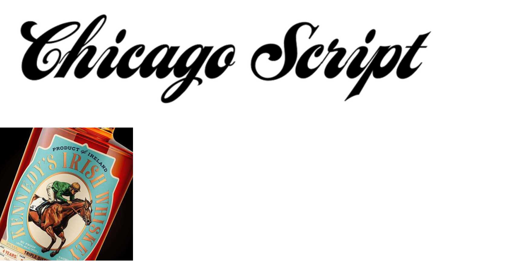 LHF Chicago Script in use - Fonts In Use
