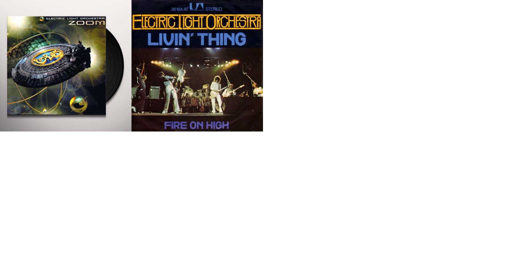 Electric Light Orchestra (ELO) - Fonts In Use