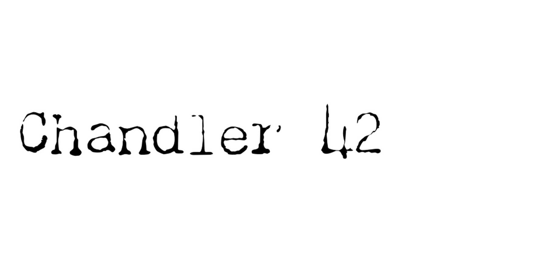 Chandler 42 (Monotype) in use - Fonts In Use