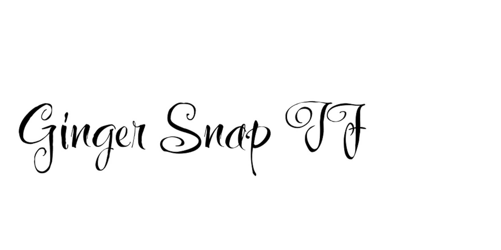 Ginger Snap JF in use - Fonts In Use