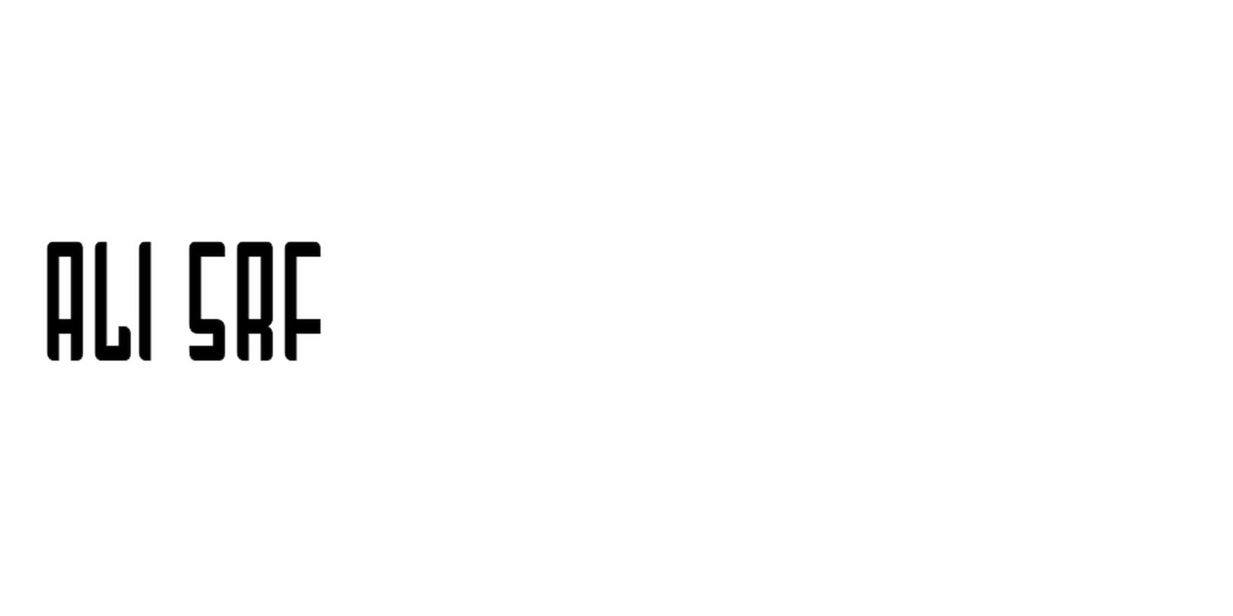 Ali SRF in use - Fonts In Use