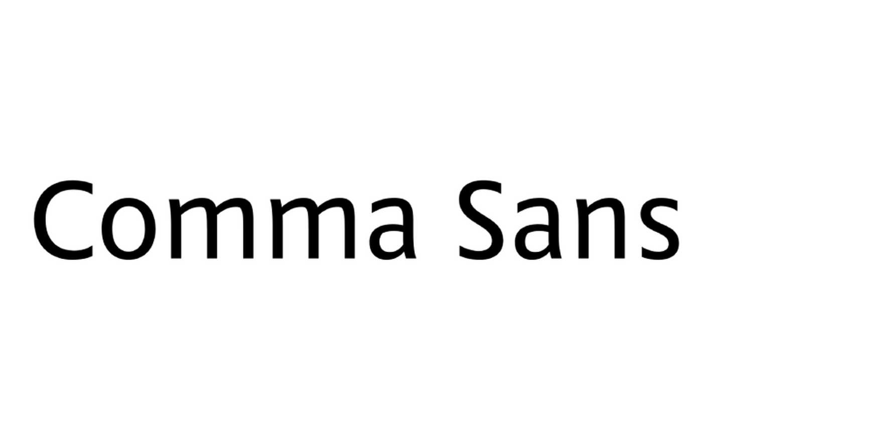 Comma Sans in use - Fonts In Use