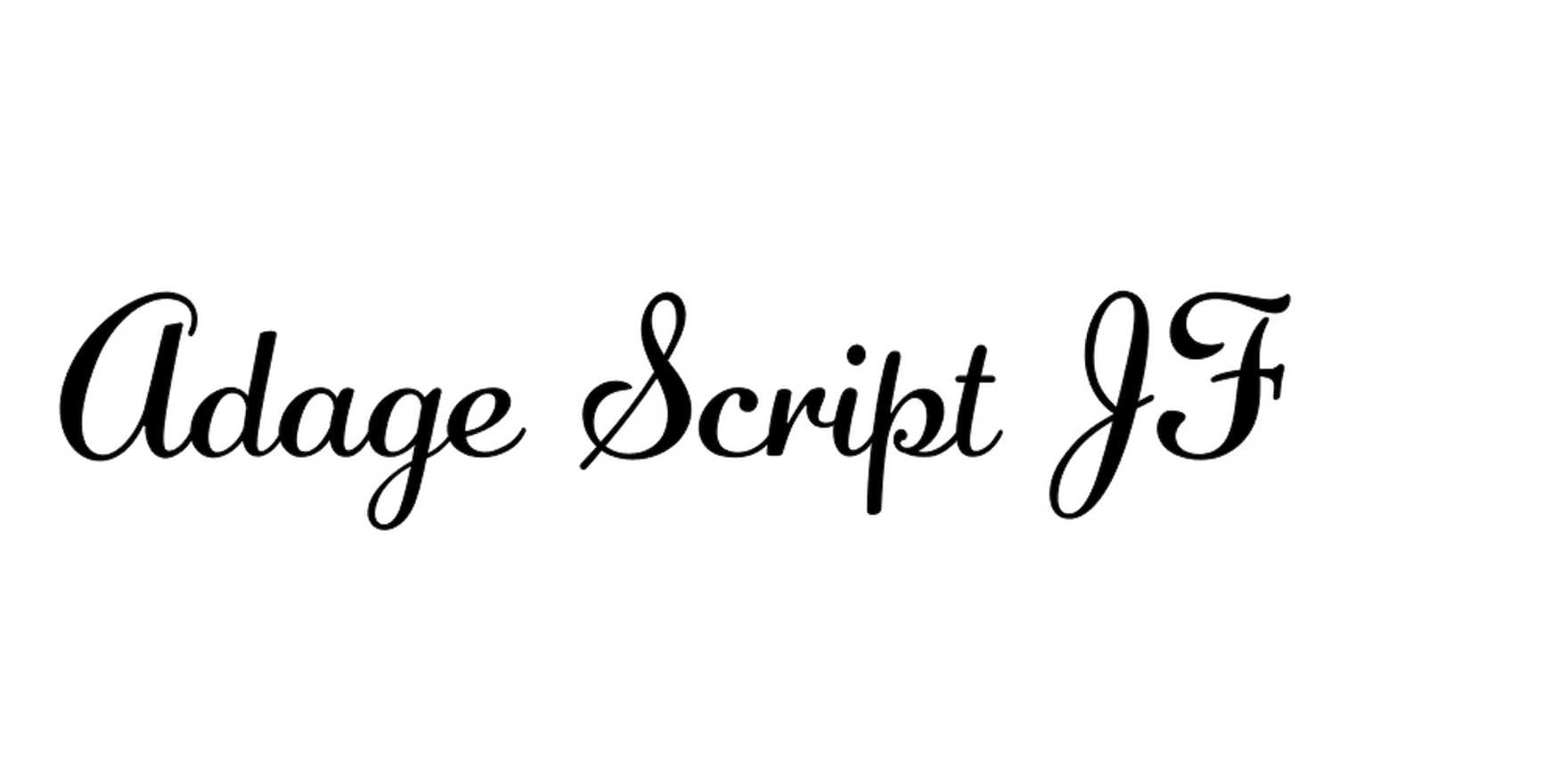 Adage Script JF (Jukebox Collection) in use - Fonts In Use