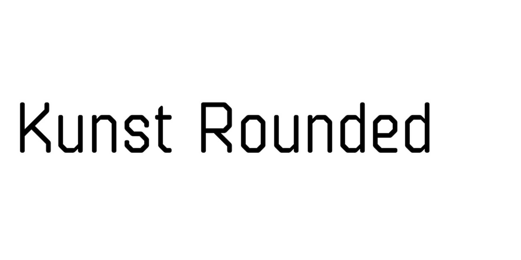 Kunst Rounded in use - Fonts In Use
