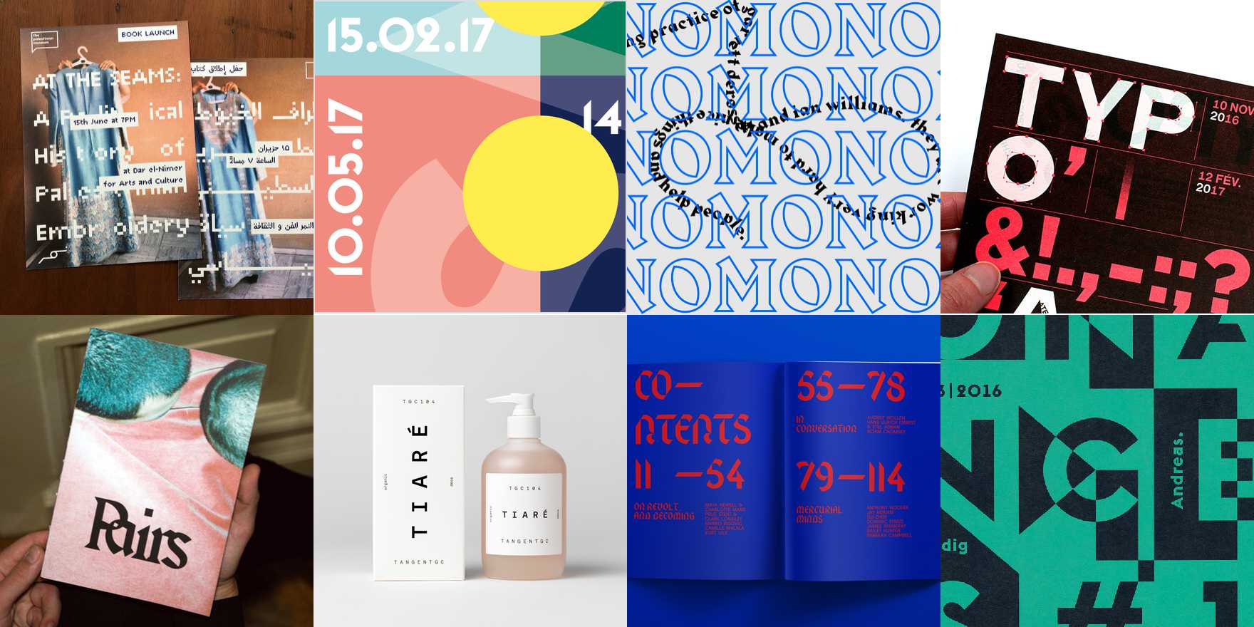 The Face of 2016 - Fonts In Use