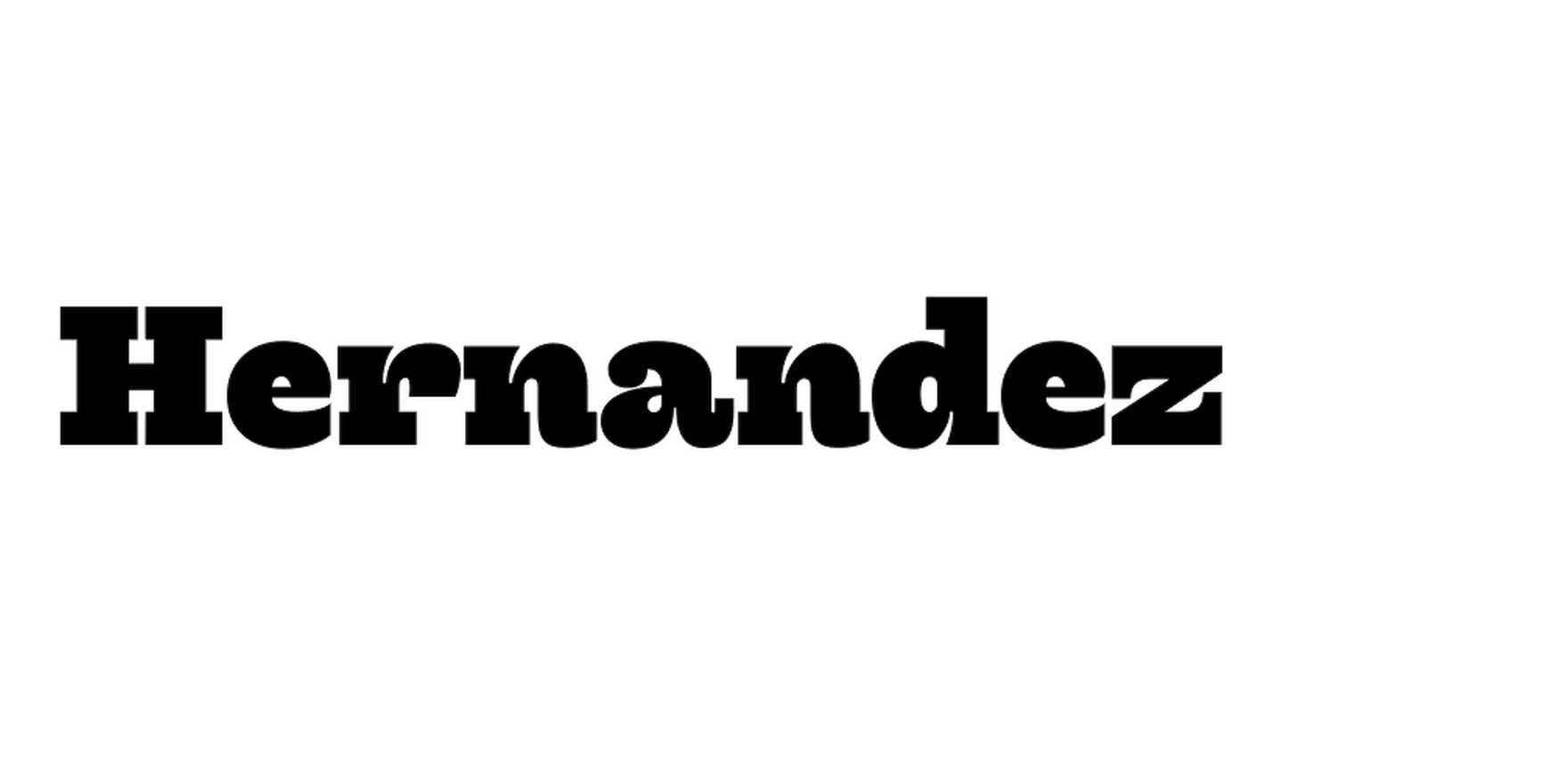 Hernandez in use - Fonts In Use