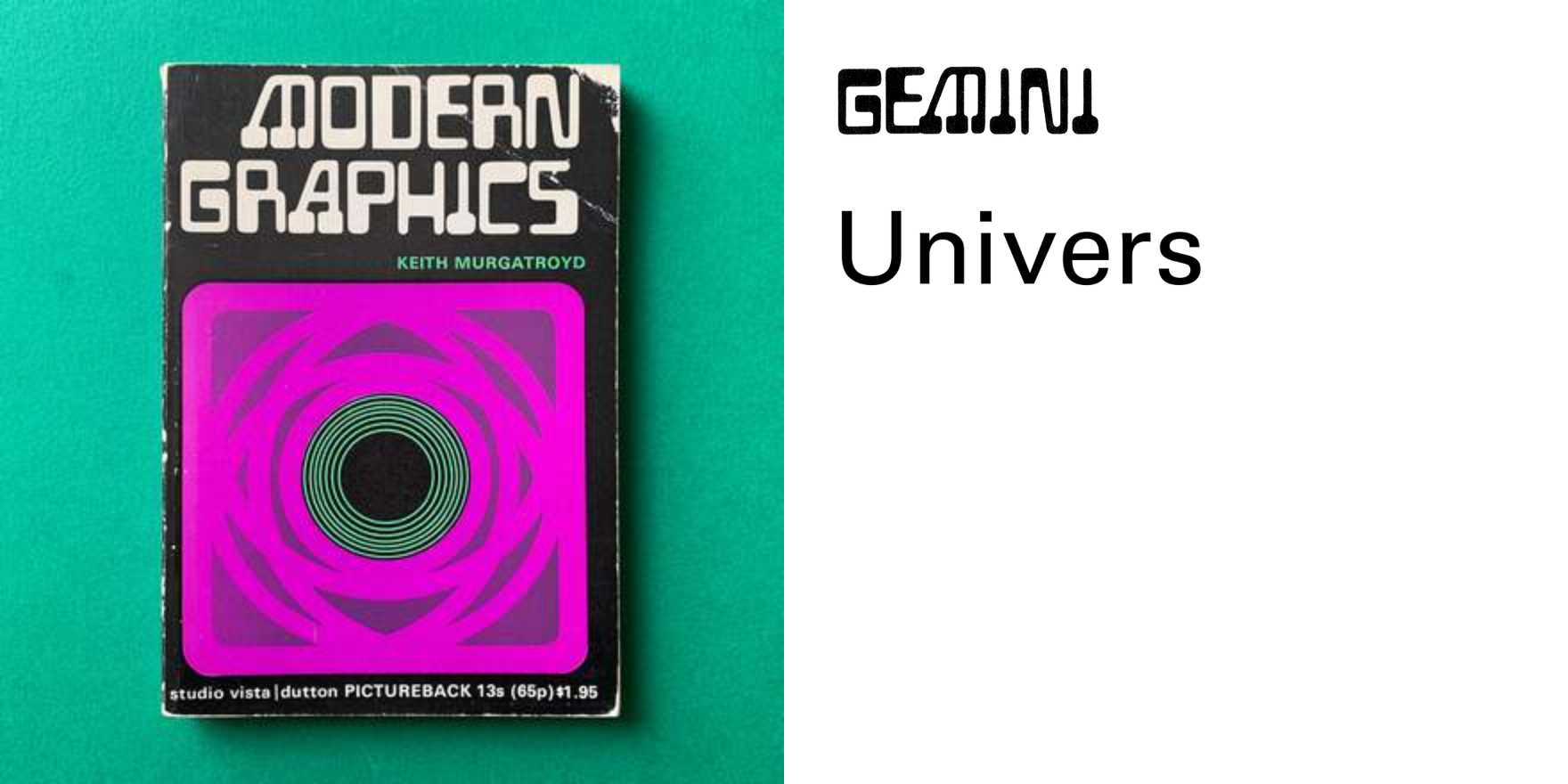 Modern Graphics by Keith Murgatroyd - Fonts In Use