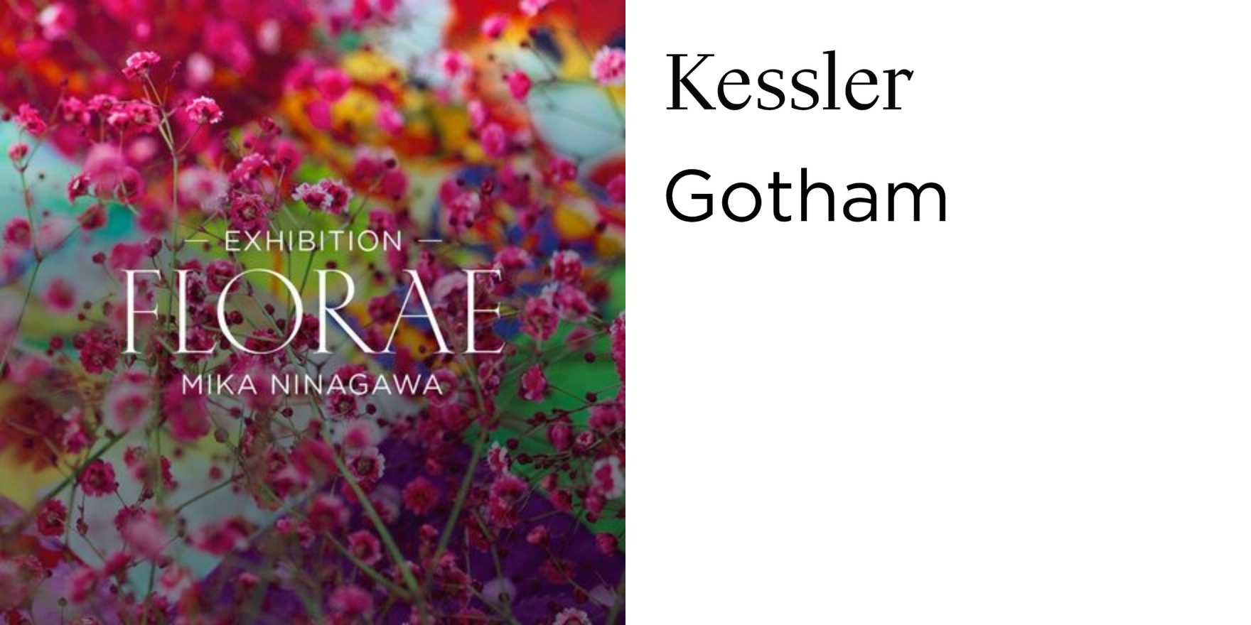 Florae, Van Cleef & Arpels - Fonts In Use